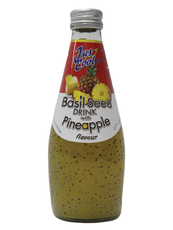 Jus Cool Basil Seed Drink With Pineapple 290ml MeatUp.shop