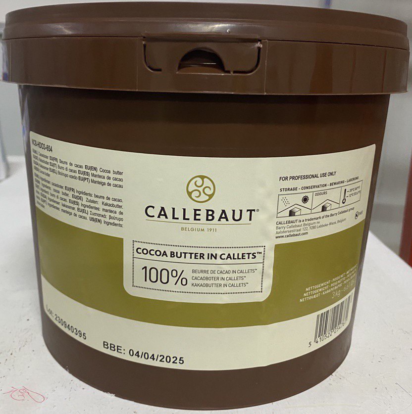 CALLEBAUT COCOA BUTTER 3KG – MeatUp.shop